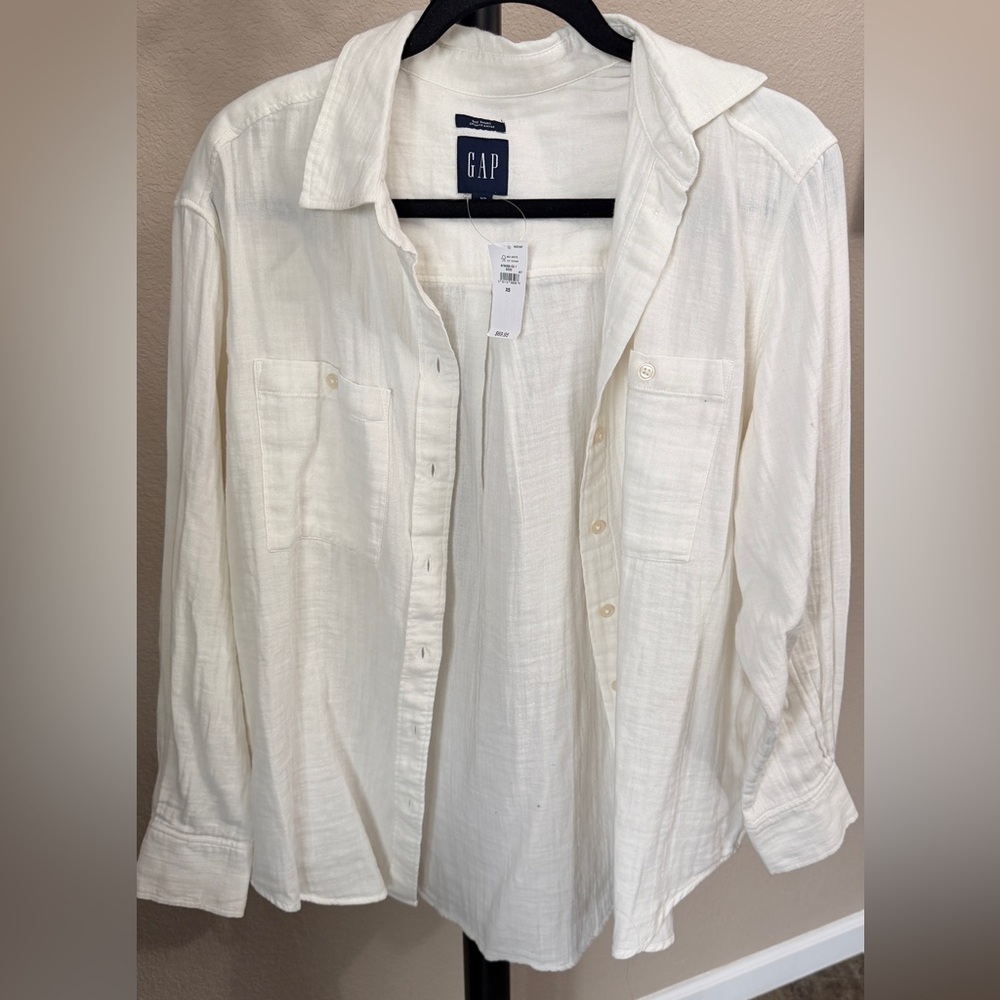 GAP Crinkle Gauze “Big Shirt”